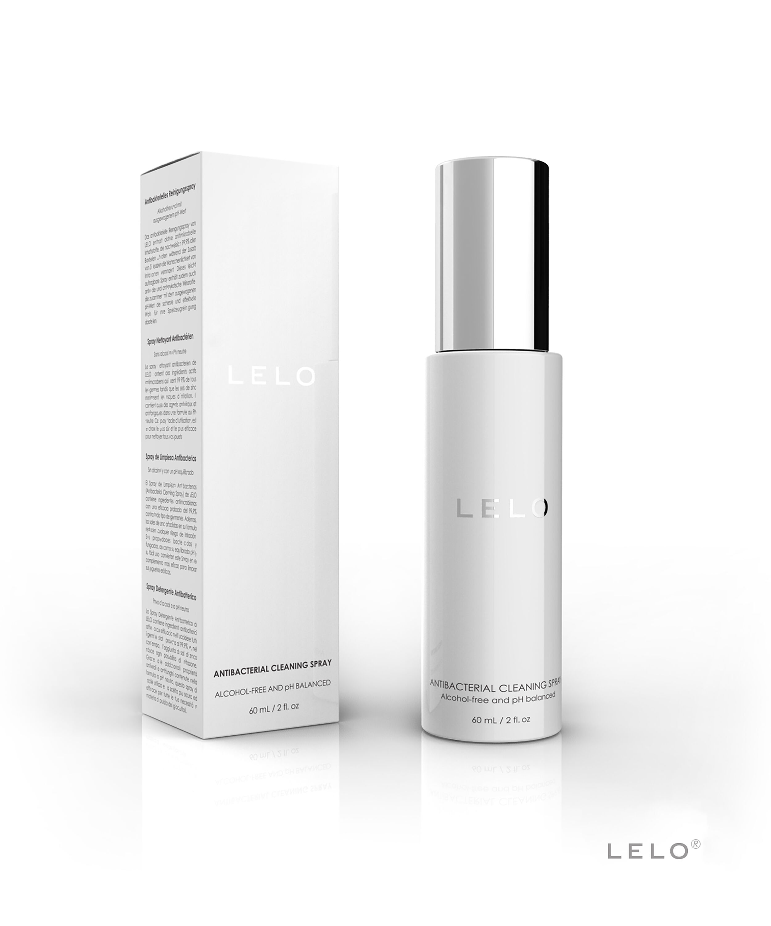 Lelo Premium Cleaning Spray 60 ML, Noir Lelo Premium Cleaning Spray 60 ML, Noir