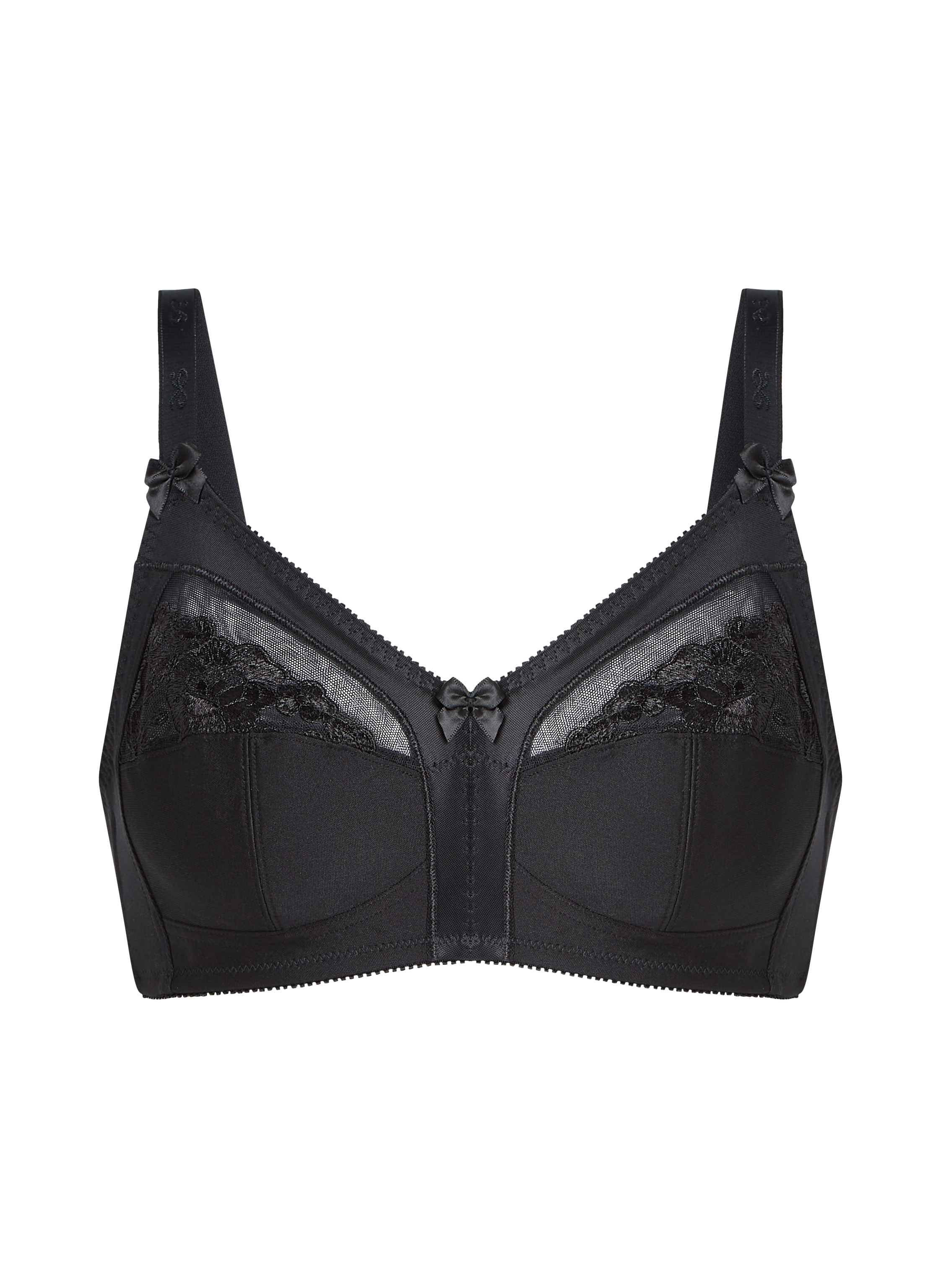 Soutien-gorge soft sans armatures Sara, Noir, main