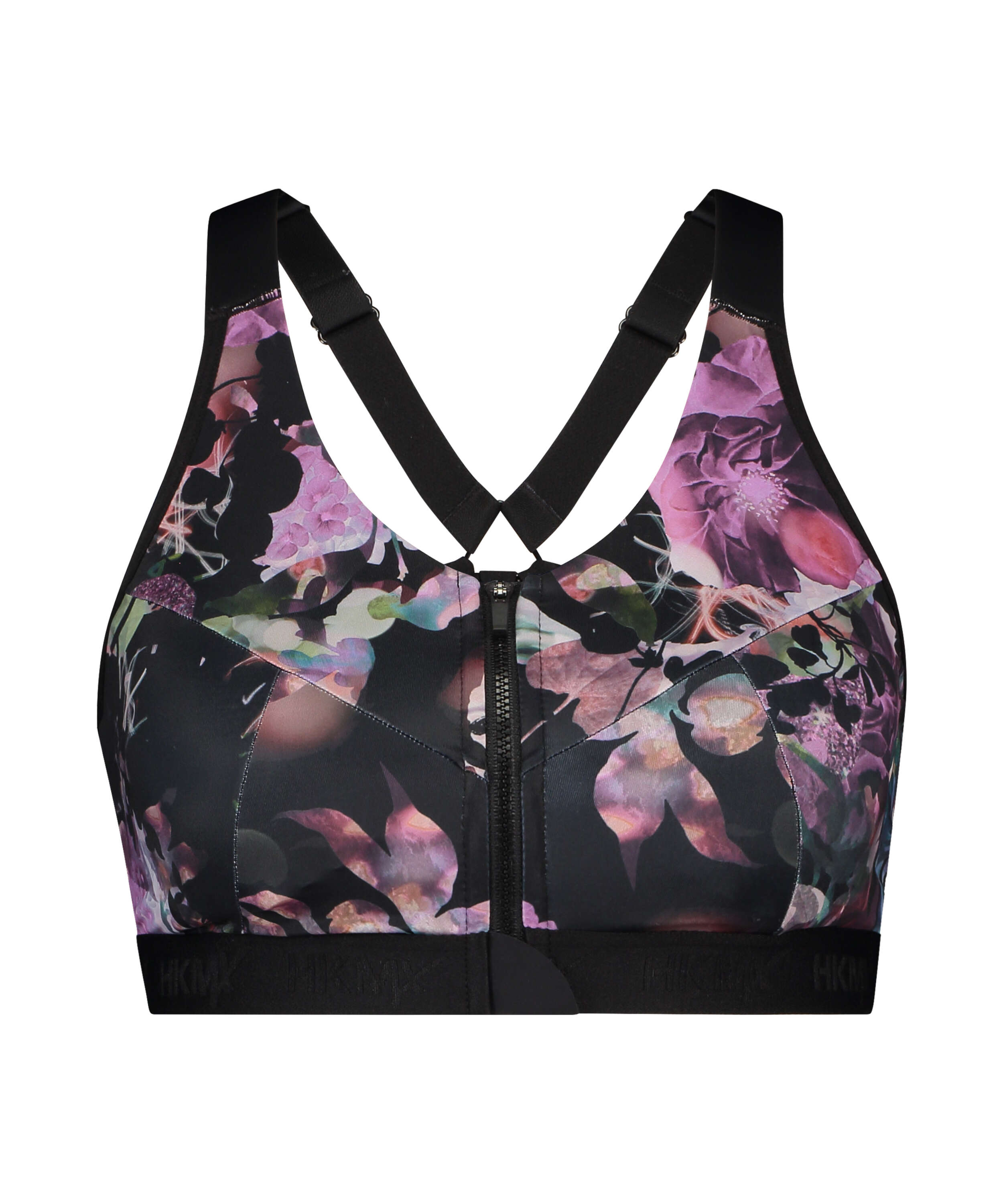 HKMX Soutien-gorge de sport The Pro Maintien niveau 3, Noir, main