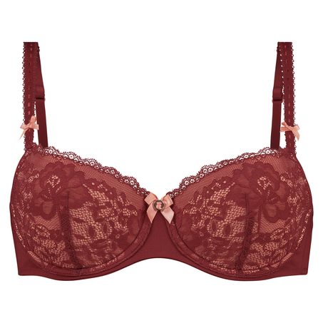 Soutien-gorge à armatures préformé Theresa, Rouge