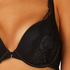 Soutien-gorge à armatures rembourrage maximiseur Elissa, Noir