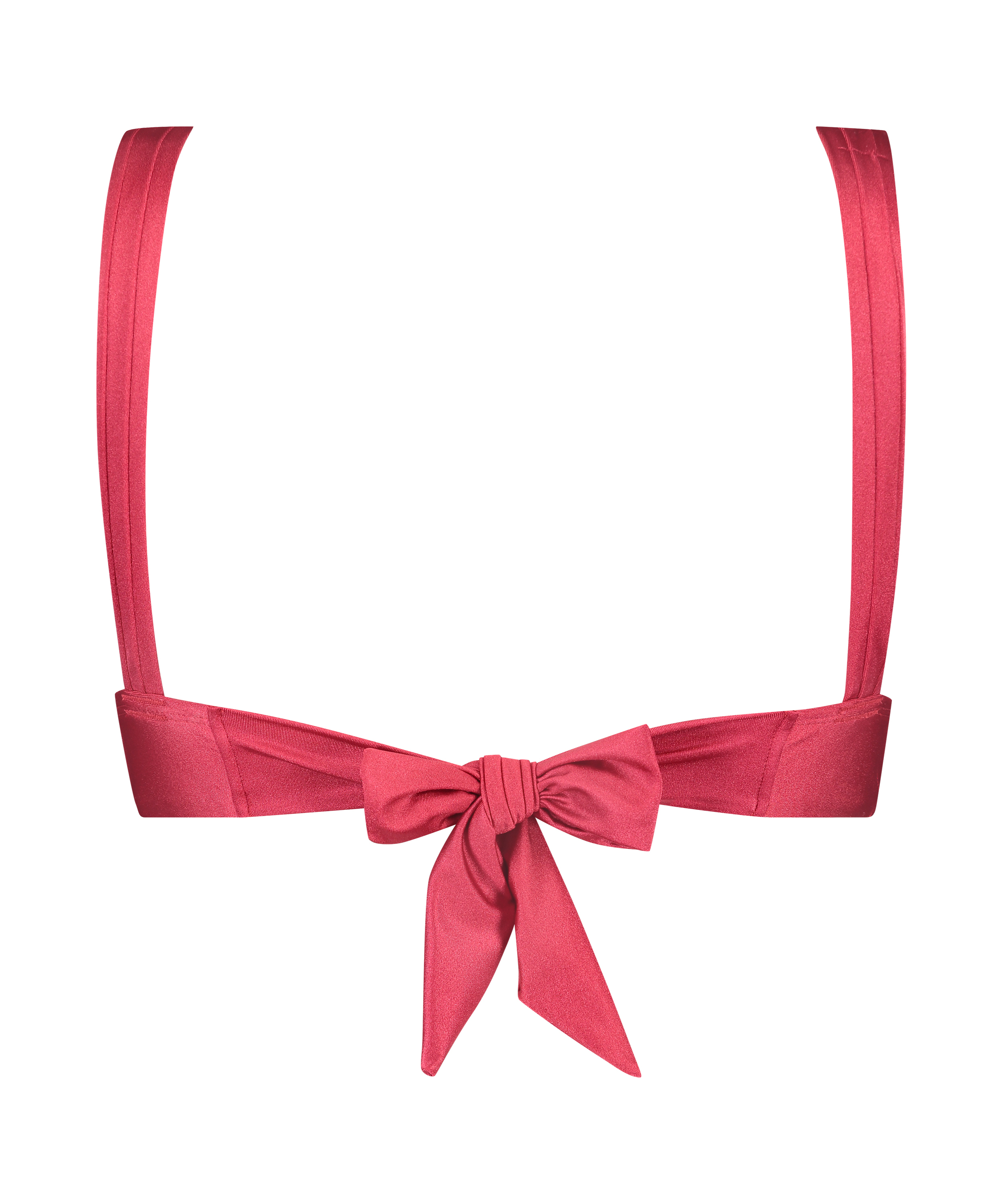 Haut de bikini Triangle Lola, Rouge, main