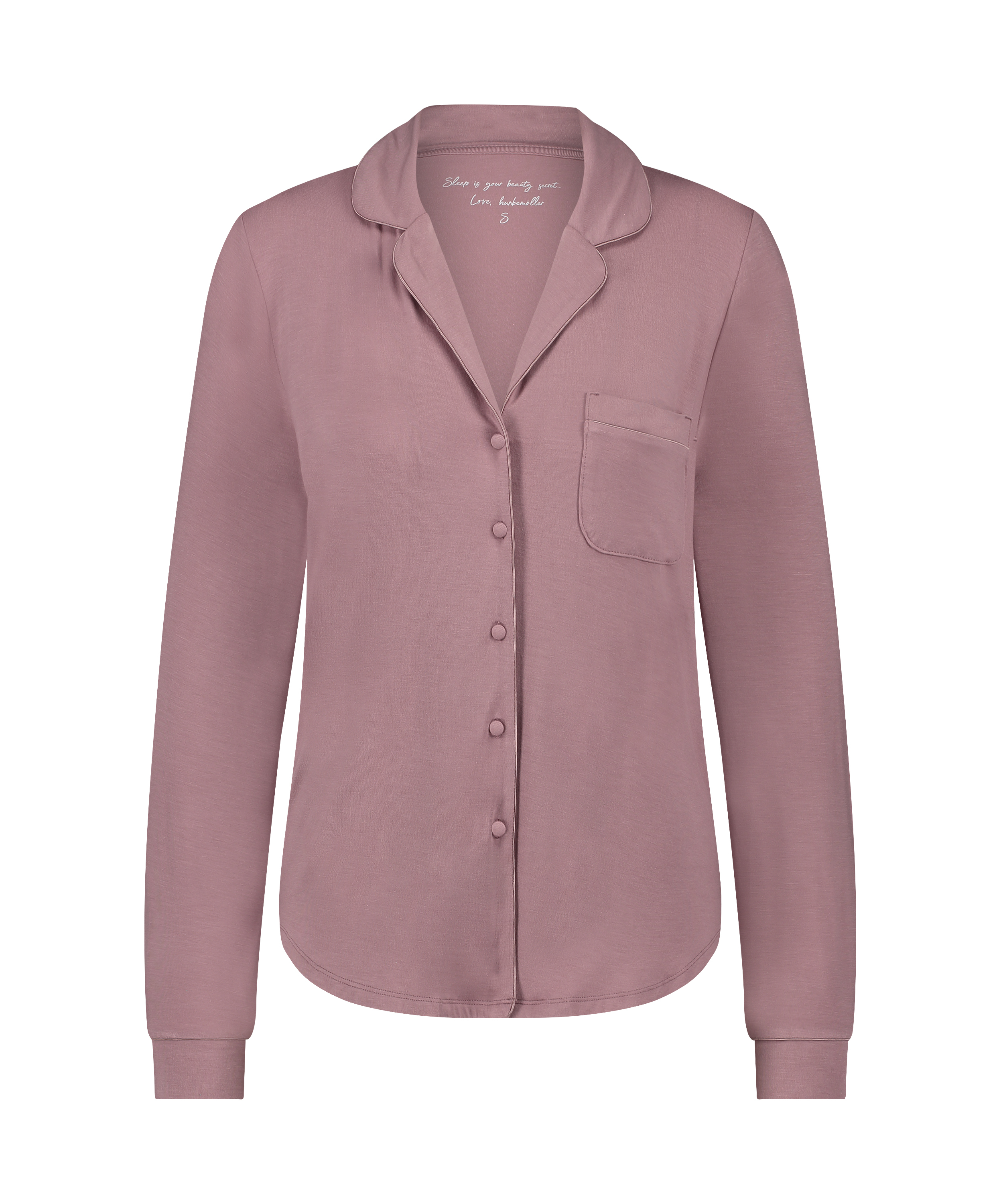 Veste à manches longues en jersey Essential, Rose, main