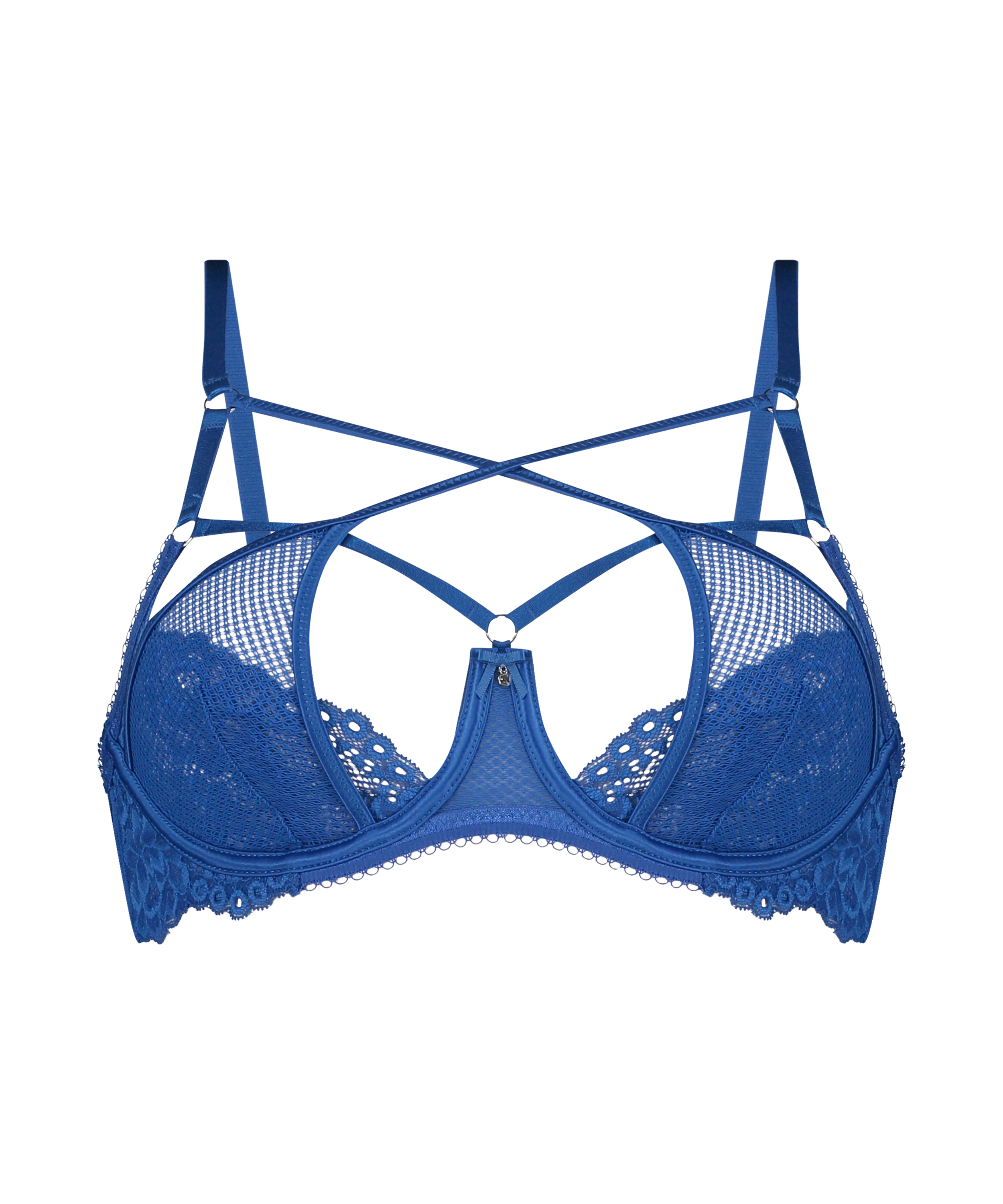 Soutien-gorge à armatures non-préformé Anna, Bleu, main