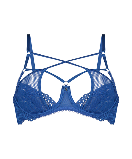 Soutien-gorge à armatures non-préformé Anna, Bleu