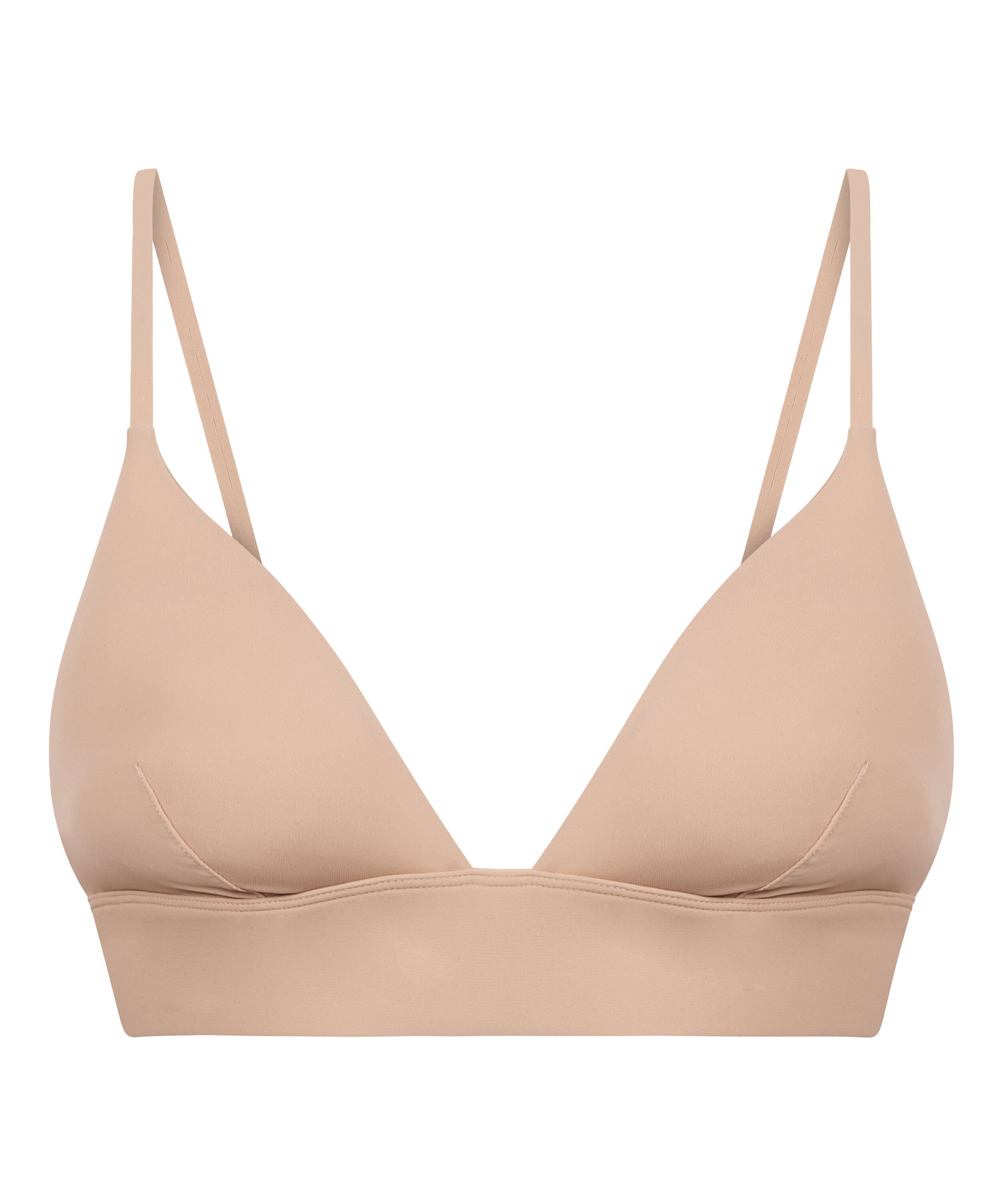 Triangle Brassi&egrave;re Smooth, Beige