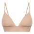 Triangle Brassière Smooth, Beige