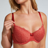 Soutien-gorge à armatures préformé Marine, Rouge
