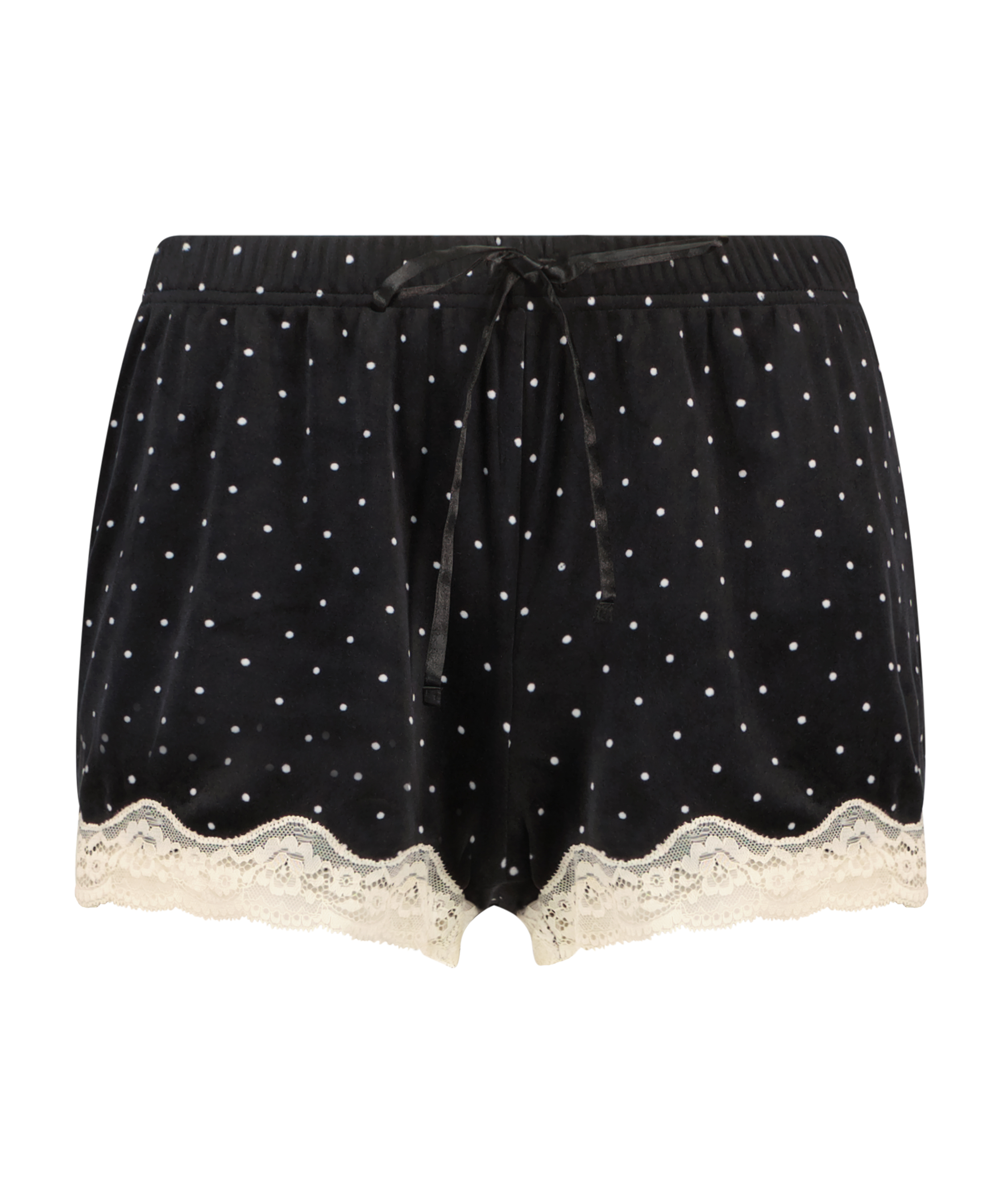 Short Velours Lace, Noir, main