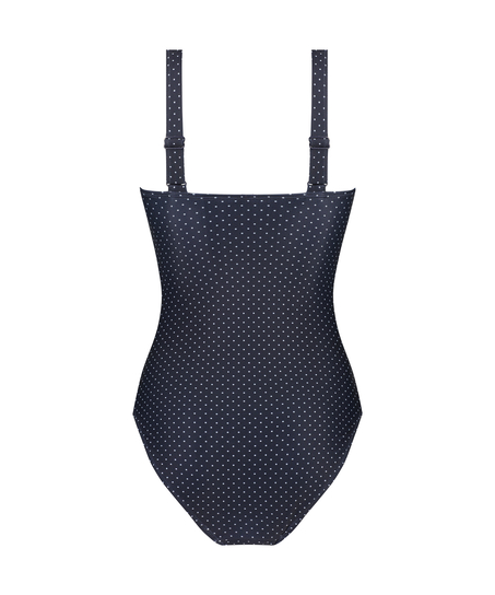 Maillot de bain Shaping Scallop, Bleu