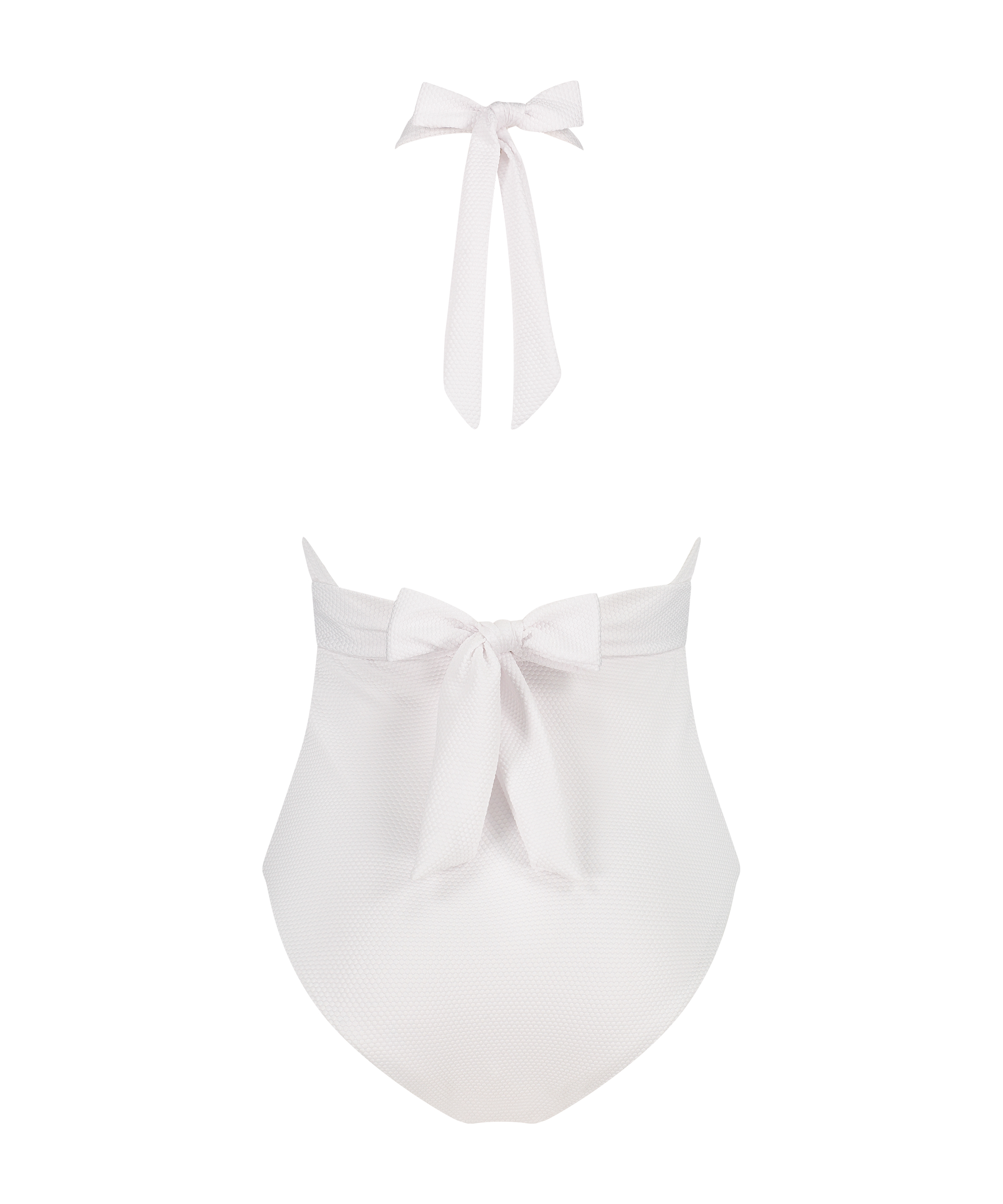 Maillot de bain Shaping Scallop, Blanc, main