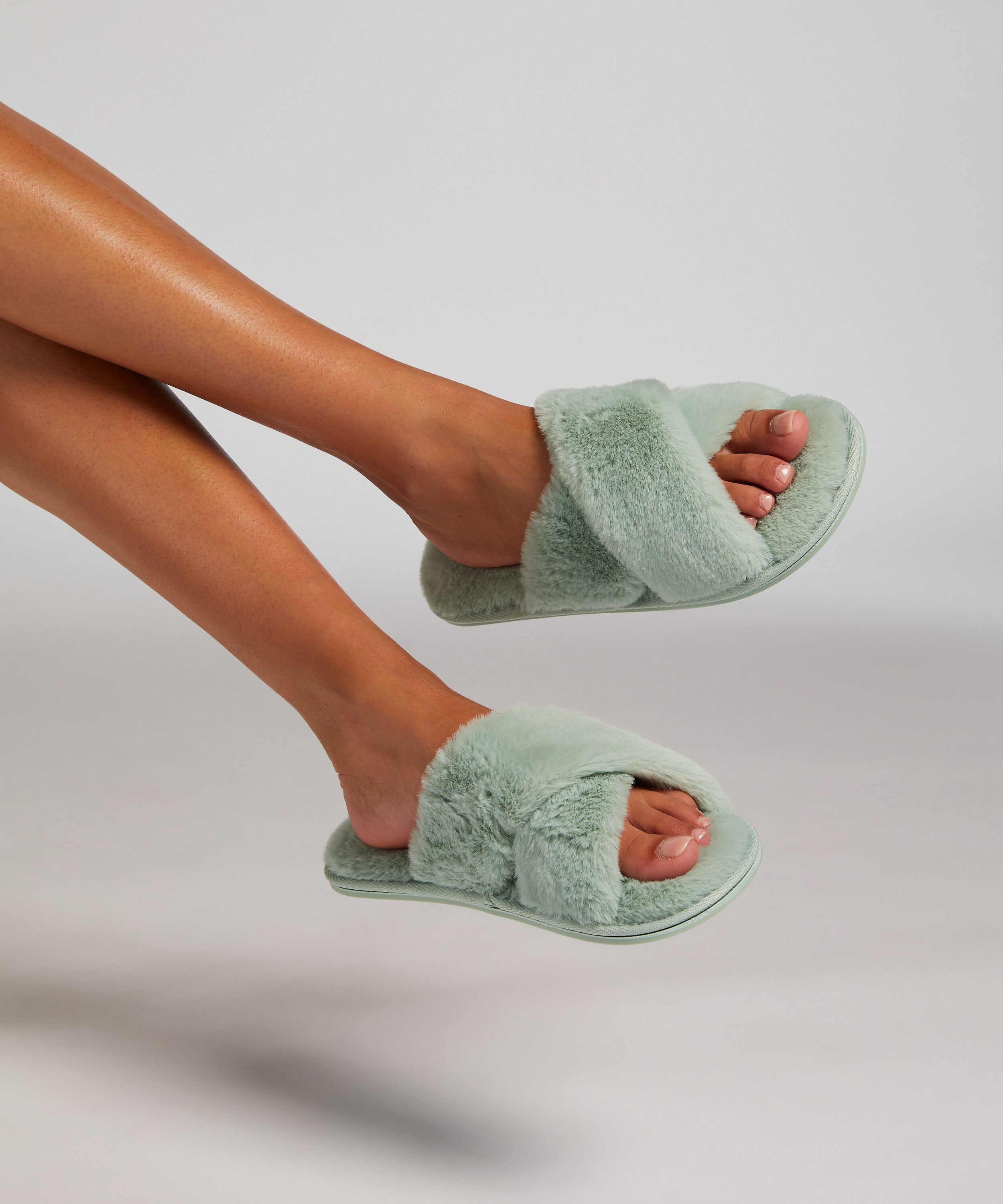 Chaussons Lia, Vert