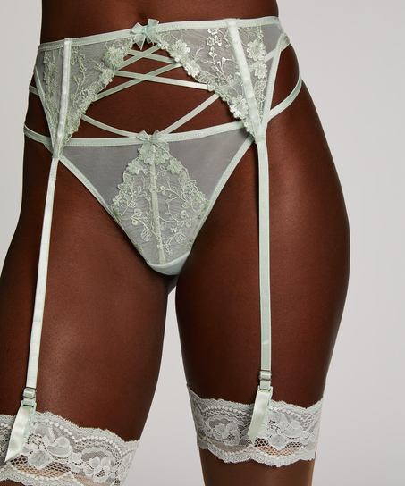 Porte-jarretelles Lillia, Vert