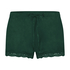 Short velours dentelle, Vert