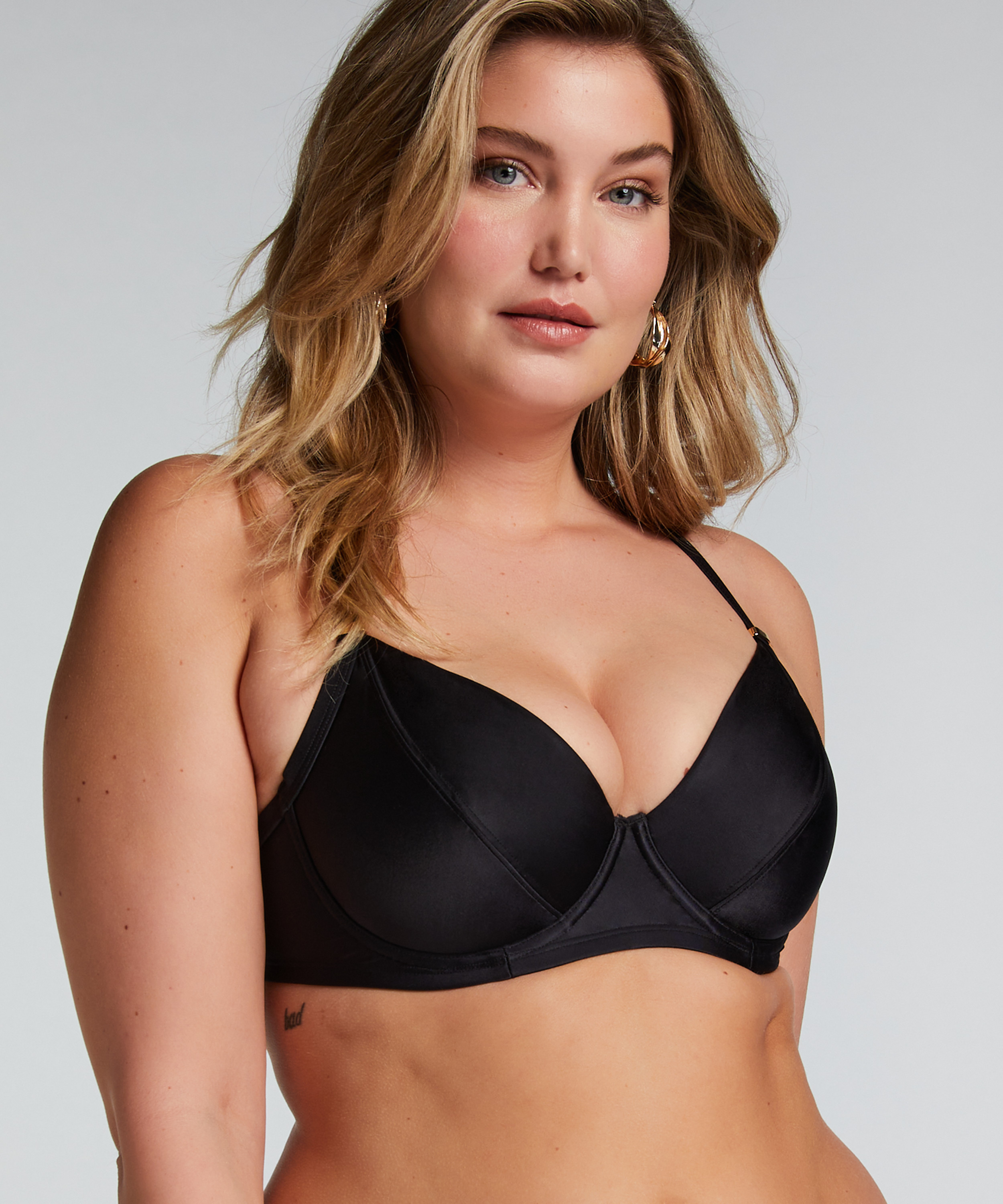 Haut de bikini Luxe, Noir, main