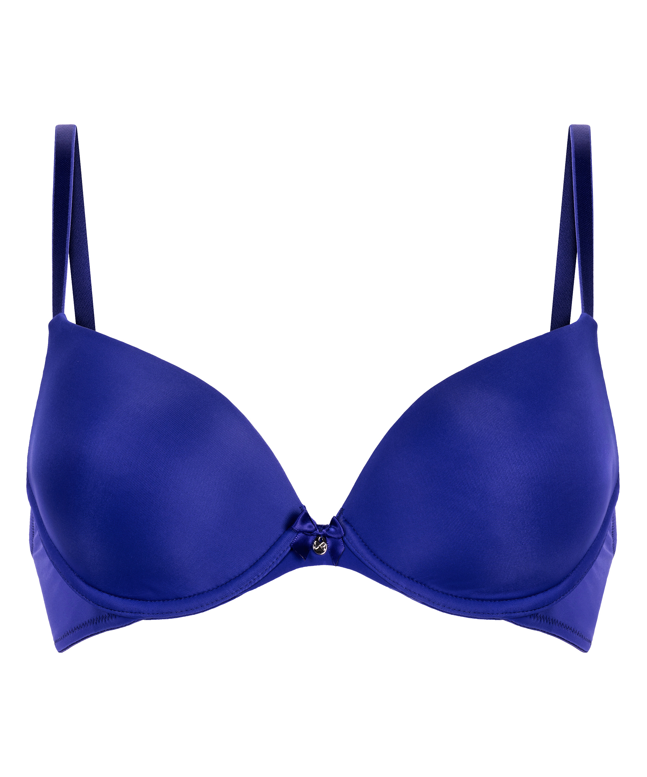 Soutien-gorge à armatures préformé Plunge, Bleu, main