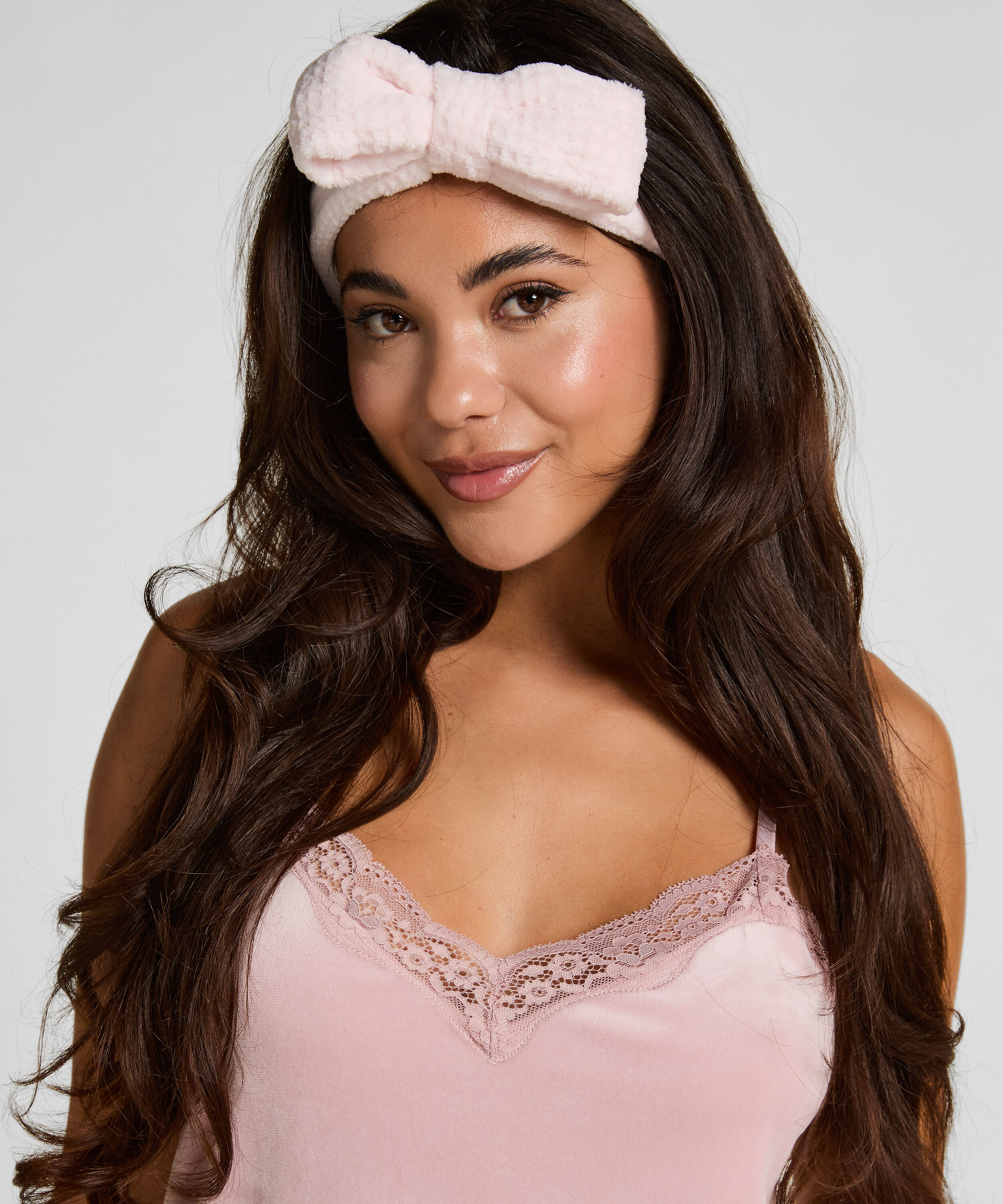 Bandeau et chouchou, Rose Bandeau et chouchou, Rose