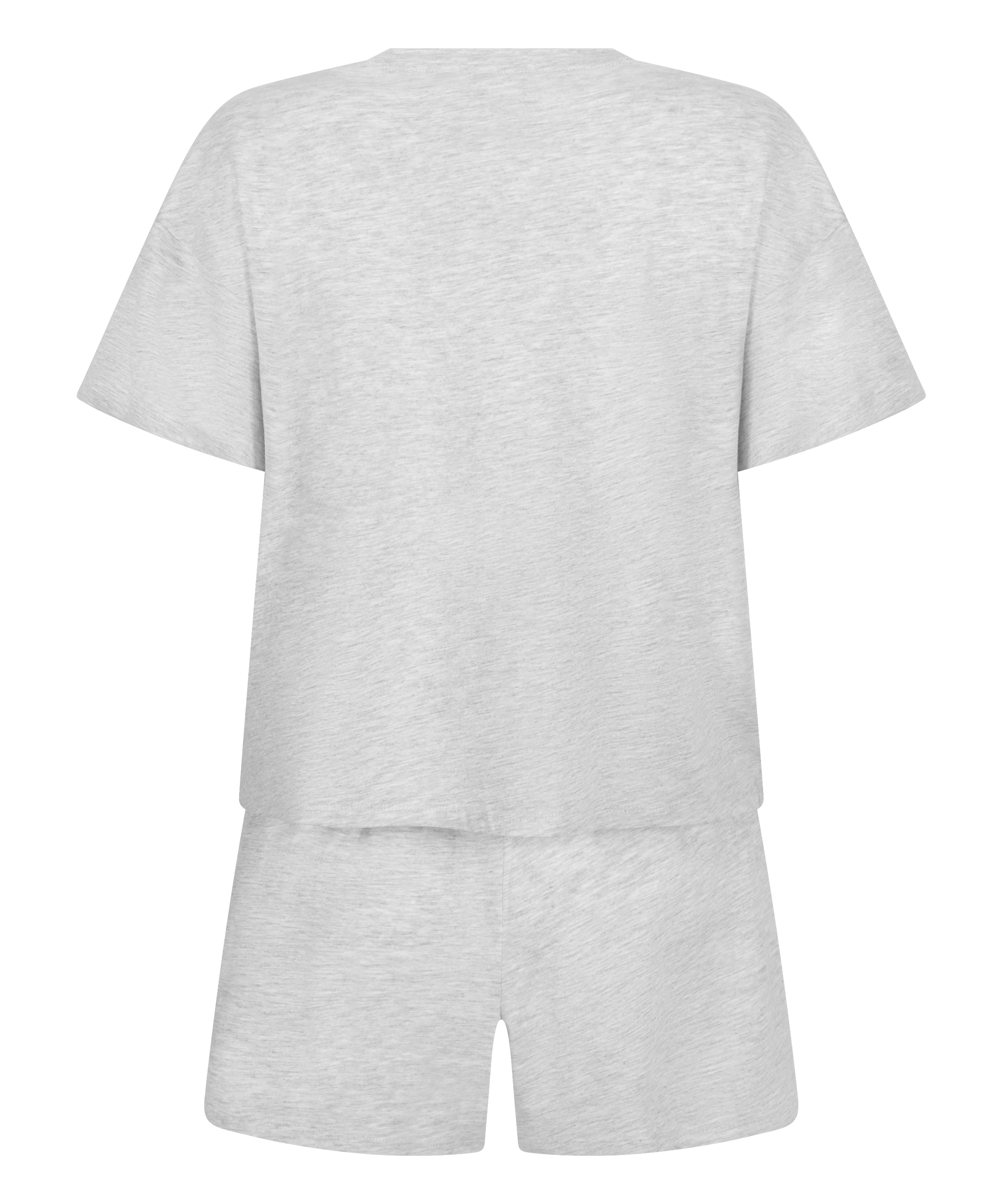 Pyjama en Coton, Gris, main