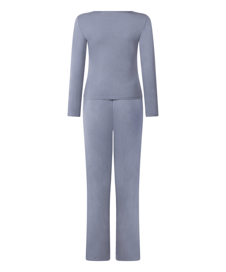 Ensemble de pyjama, Bleu