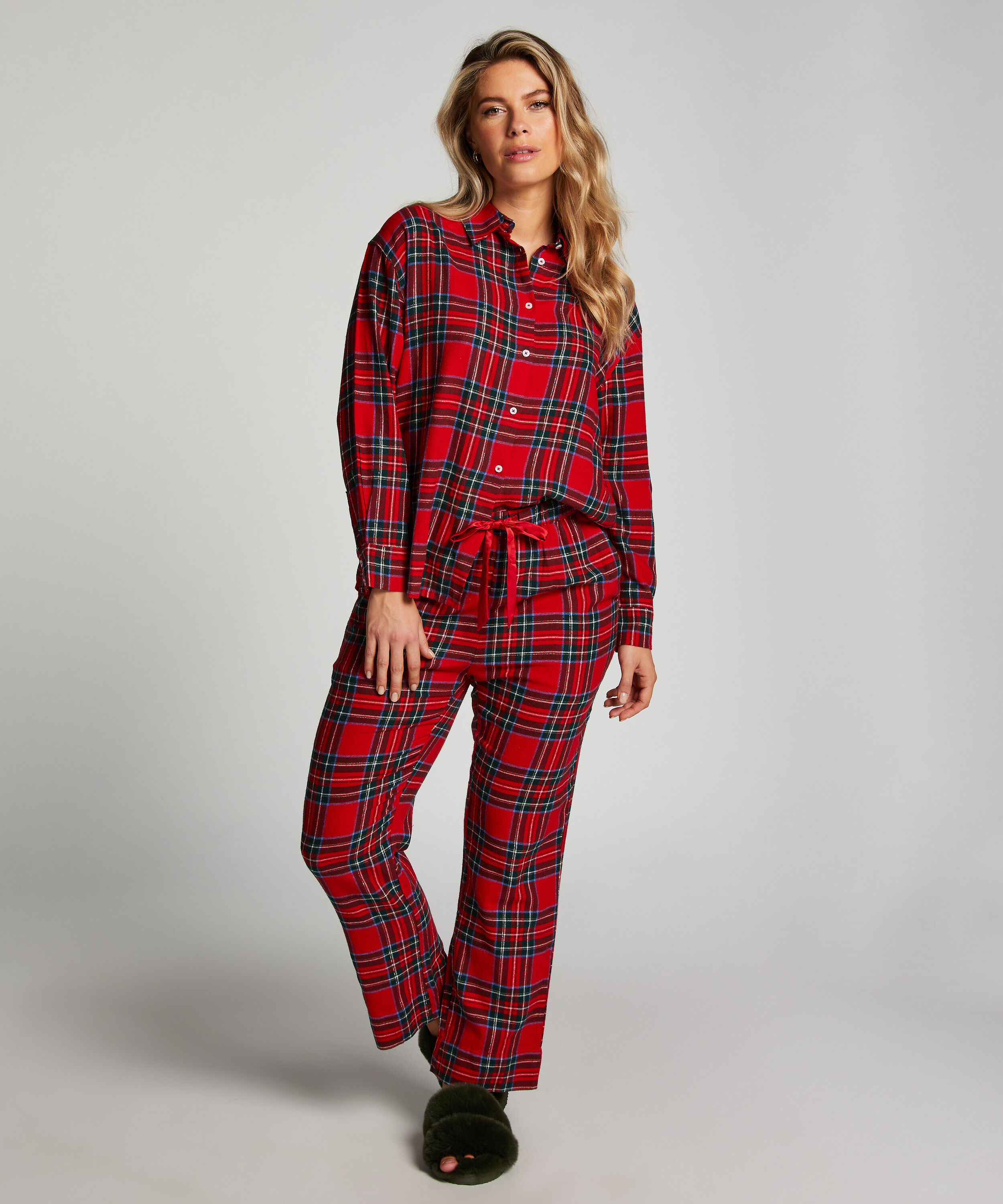 Pantalon de Pyjama Flanel, Rouge Pantalon de Pyjama Flanel, Rouge