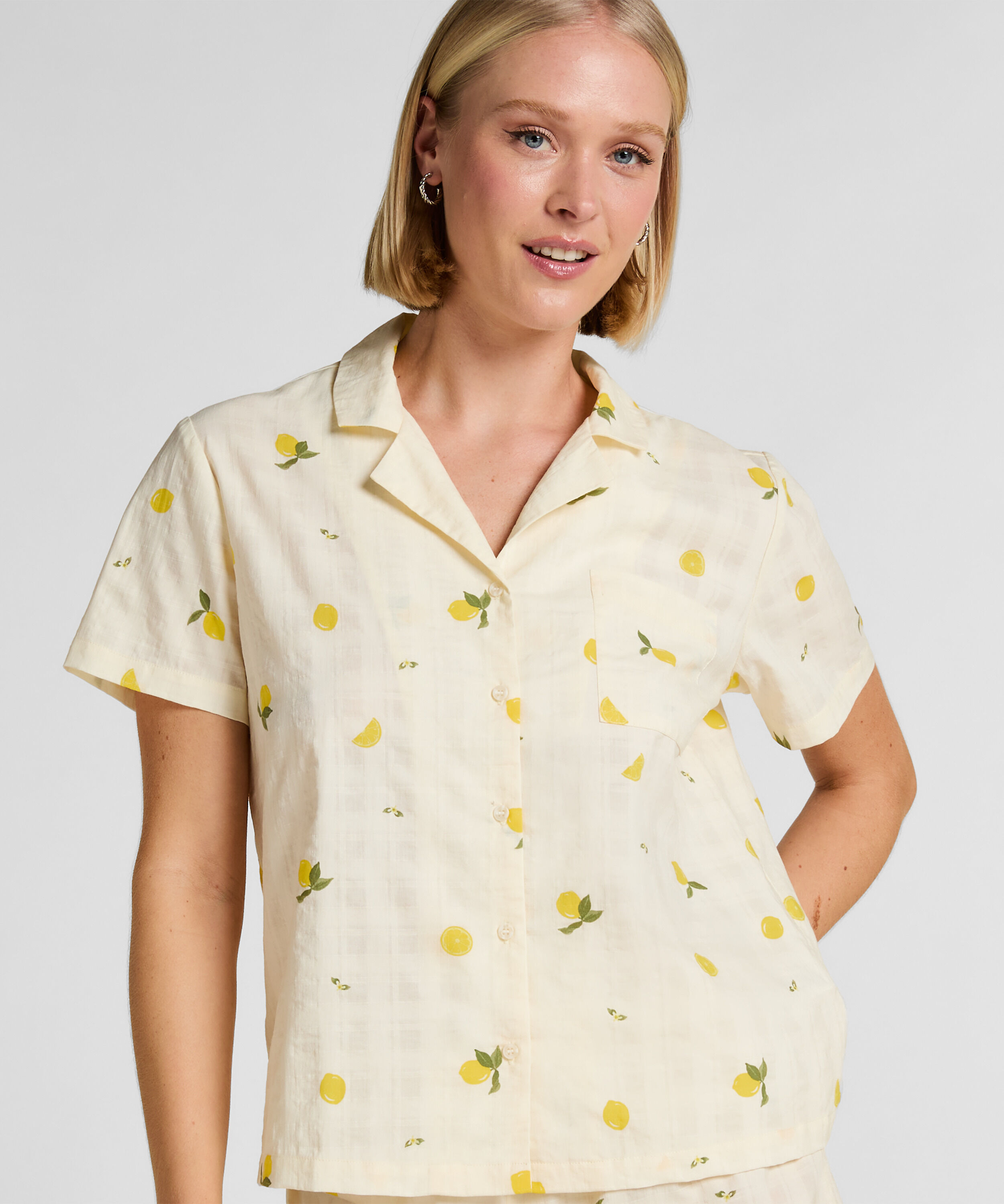 Veste de Pyjama Citron