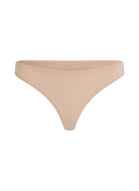 String en coton Kira, Beige