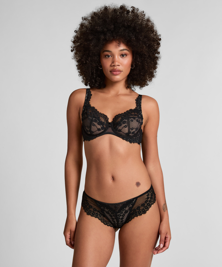 Soutien-gorge à armatures non-préformé Daisy, Noir
