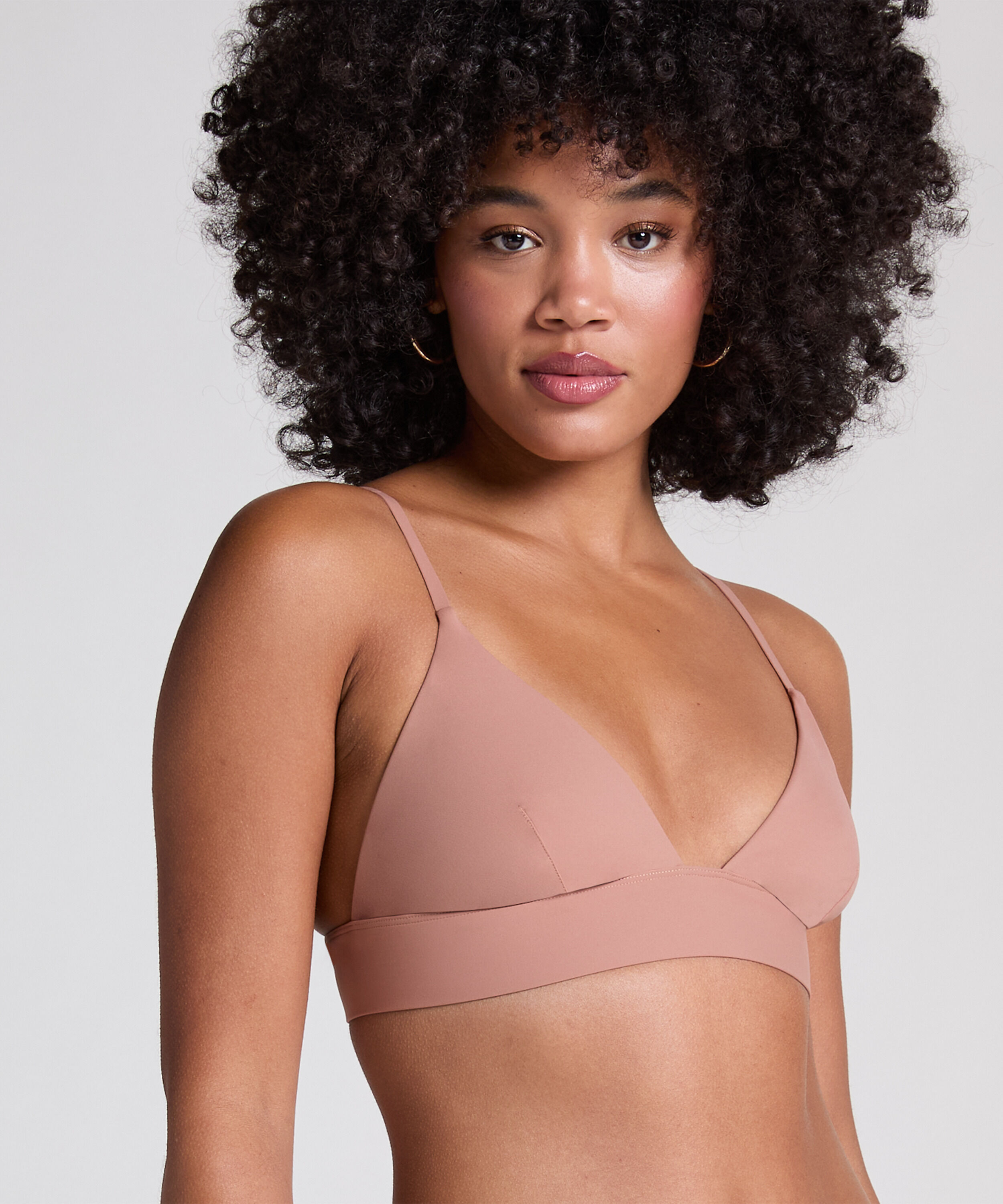 Triangle Brassière Smooth, Marron Triangle Brassière Smooth, Marron