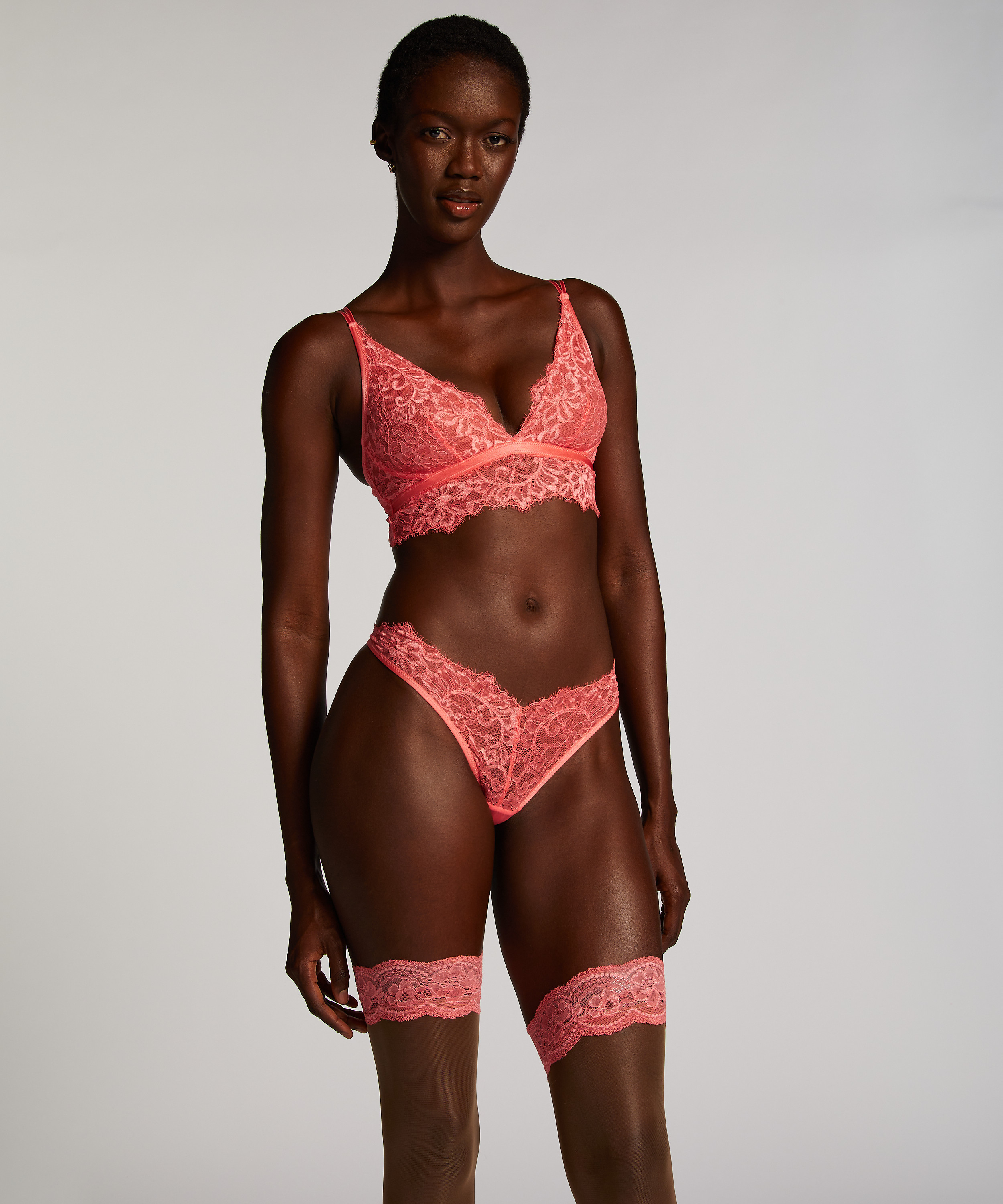 Brassière Isabella, Rose, main