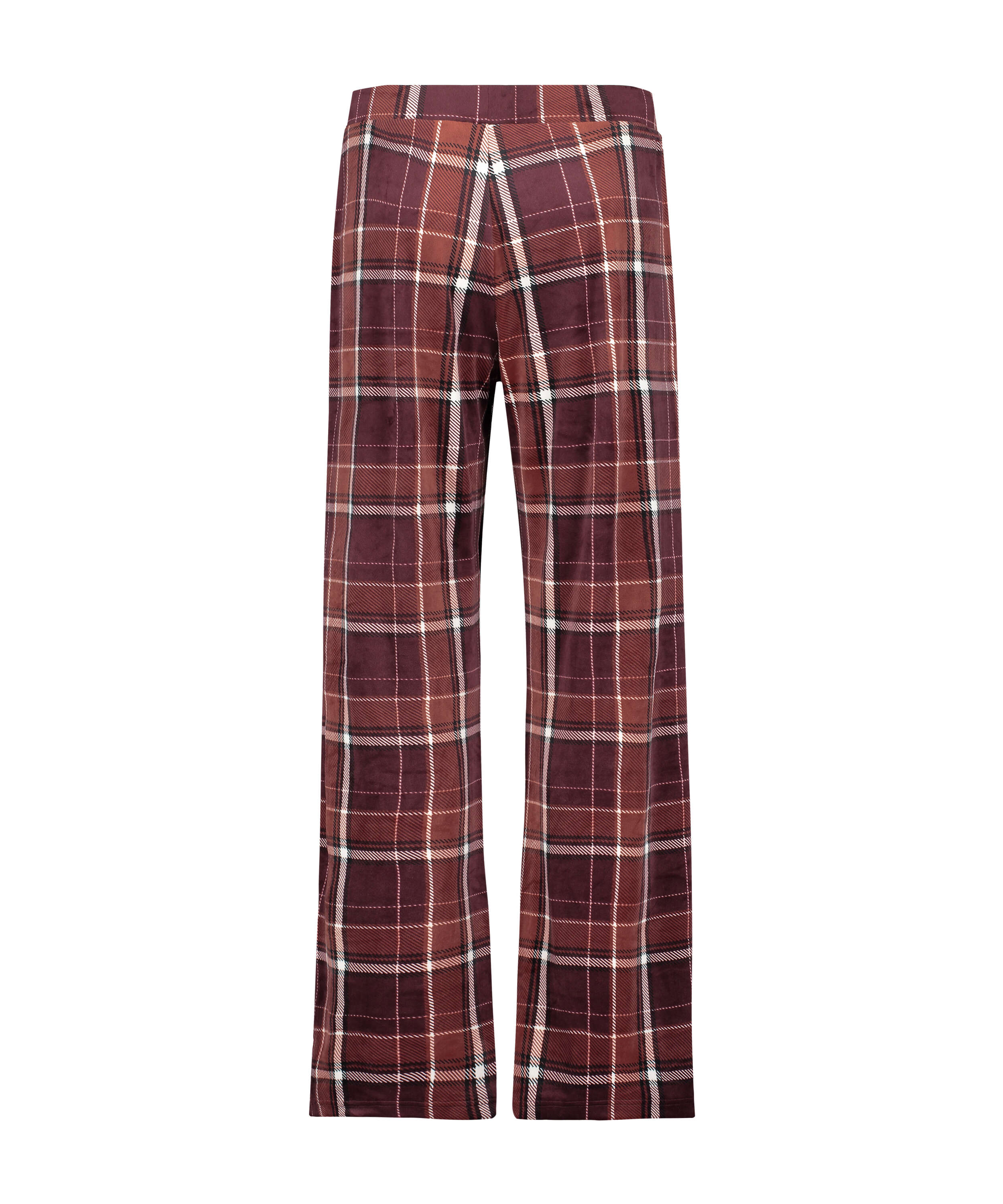 Tall Pantalon de pyjama Velours, Rouge, main