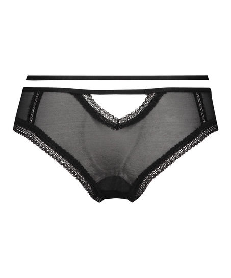 Slip brésilien Yara, Noir