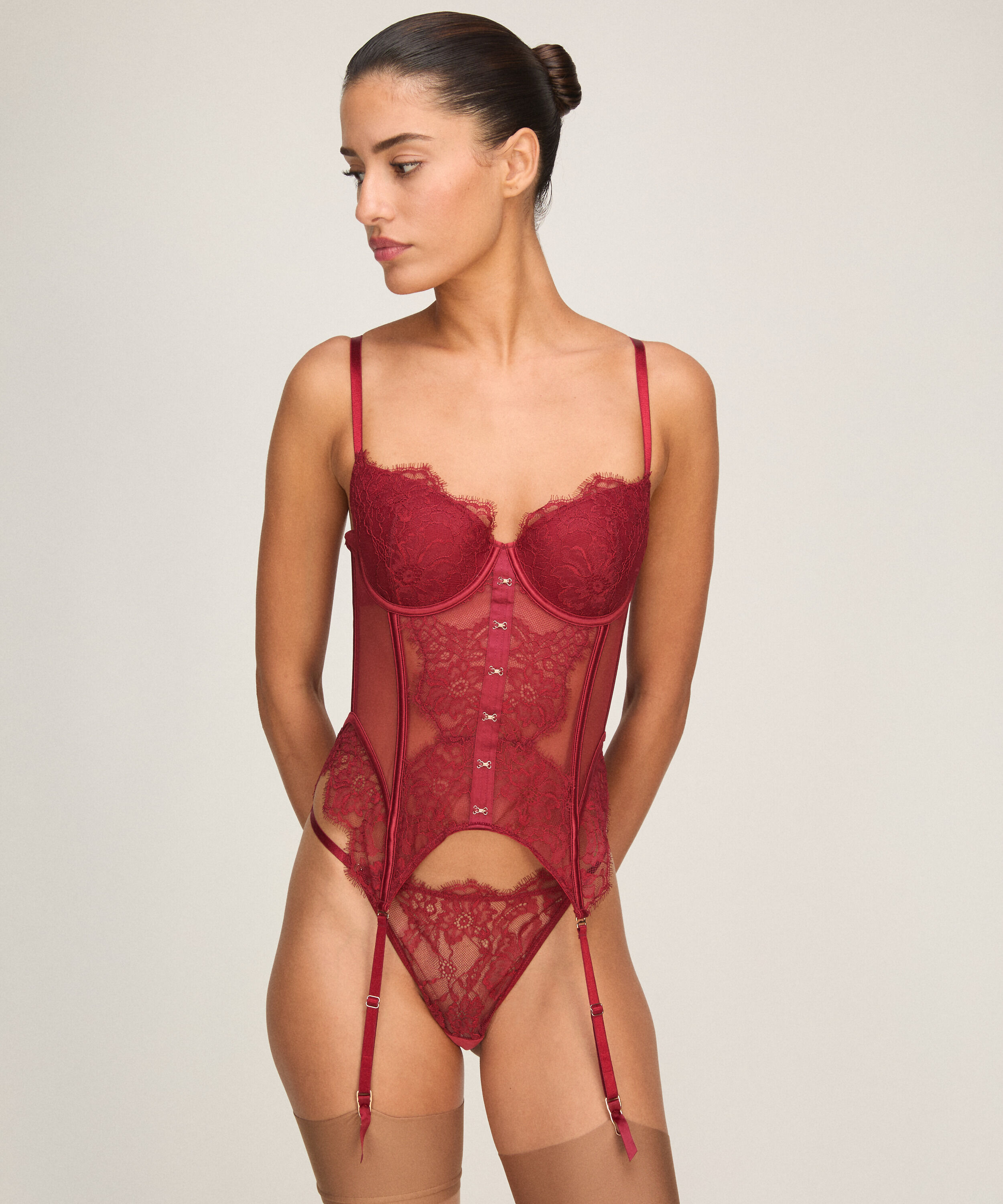Bustier Cecilia, Rouge Bustier Cecilia, Rouge