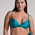 Haut de bikini aqua, Vert