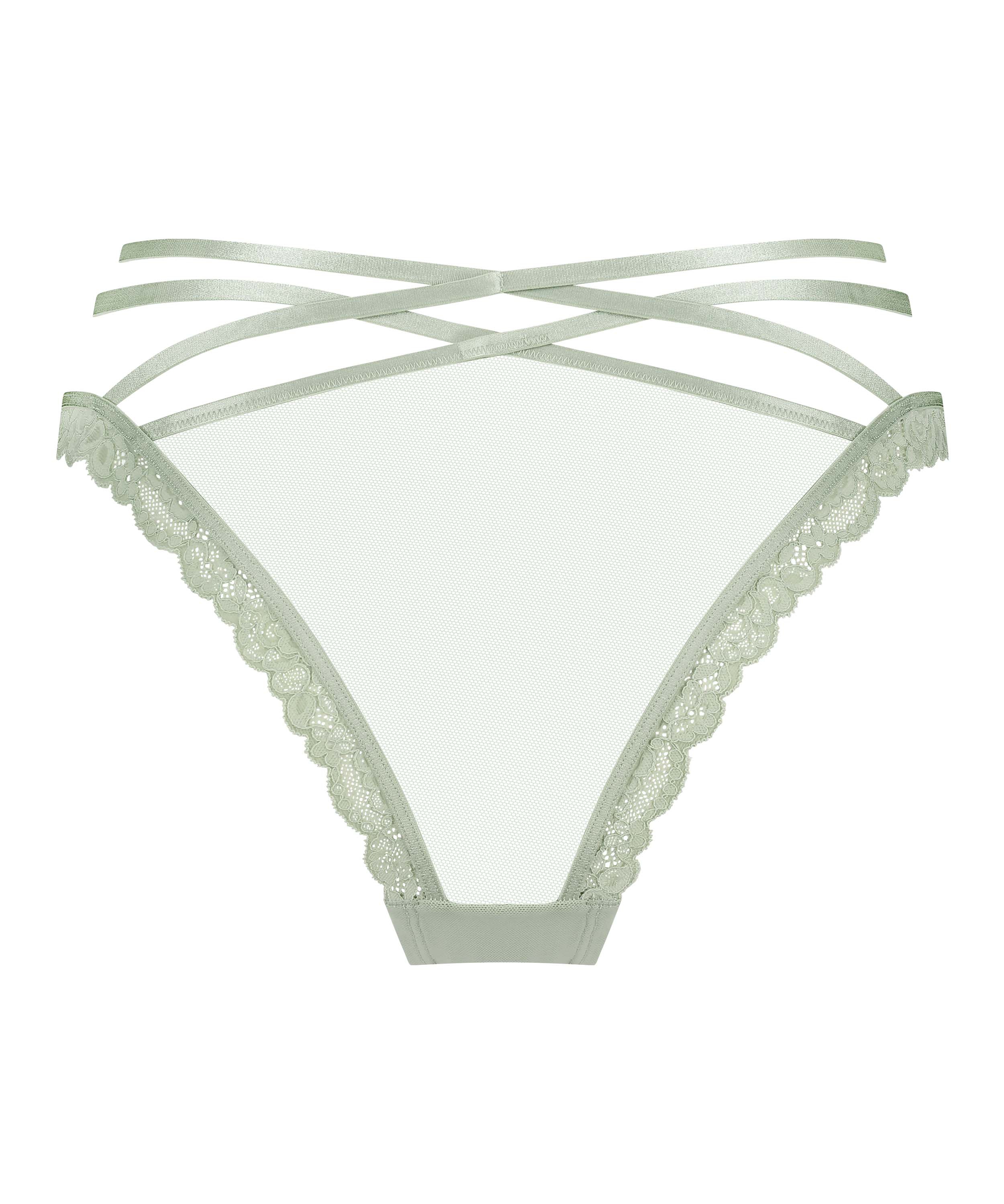 Slip brésilien Janine, Vert, main