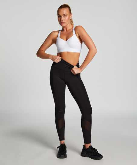 HKMX Soutien-gorge de sport The All Star Maintien niveau 2, Blanc