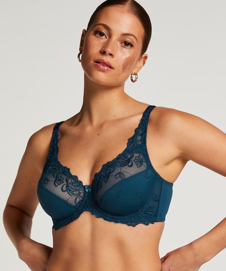 Soutien-gorge &agrave; armatures non-pr&eacute;form&eacute; Diva, Bleu