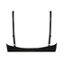 Brassière Rib Baddie, Noir