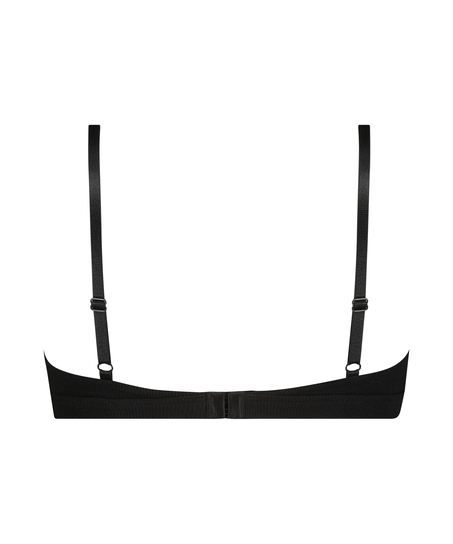 Brassière Rib Baddie, Noir