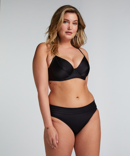 Haut de bikini Luxe, Noir