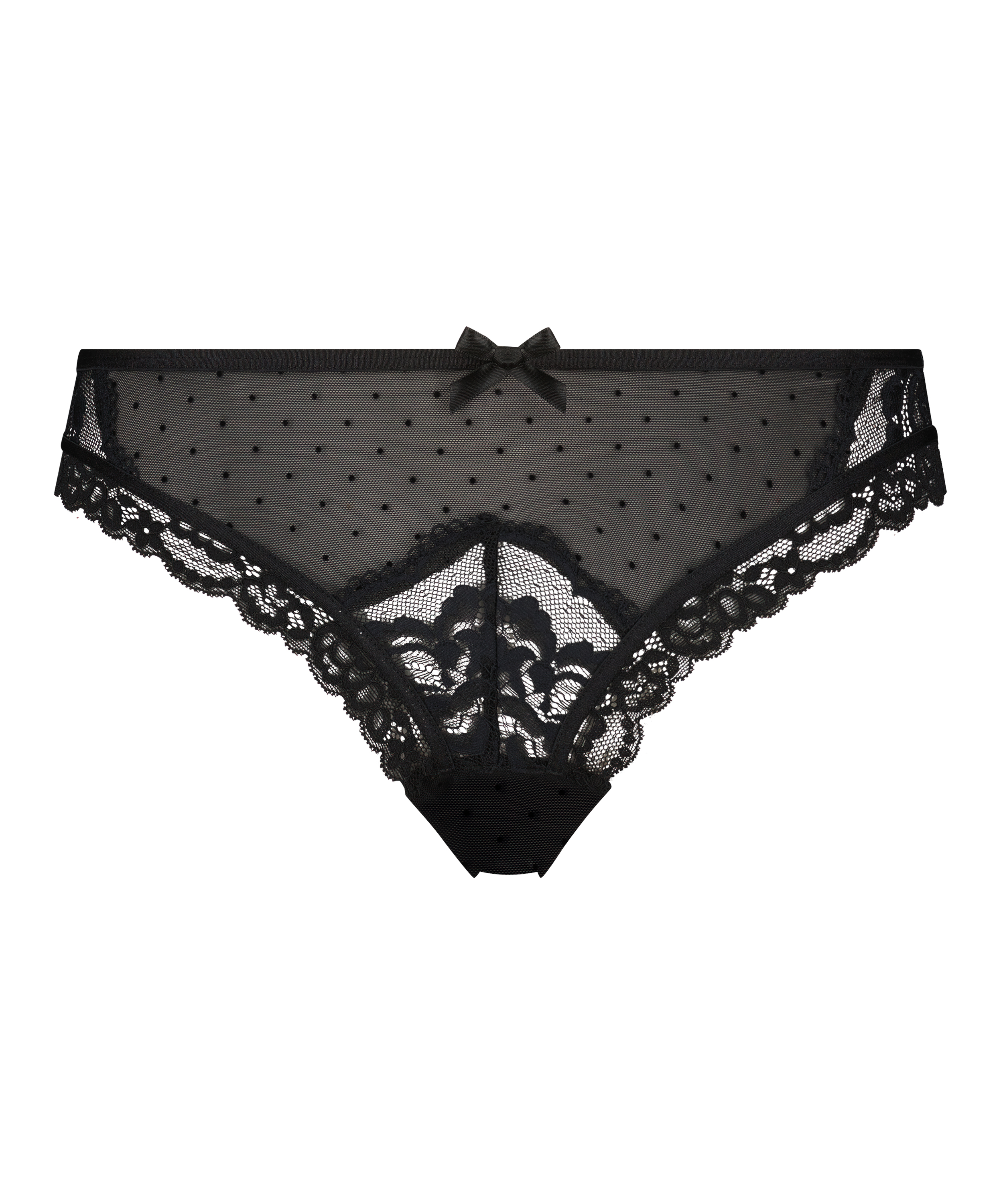 Slip brésilien Indiana, Noir, main