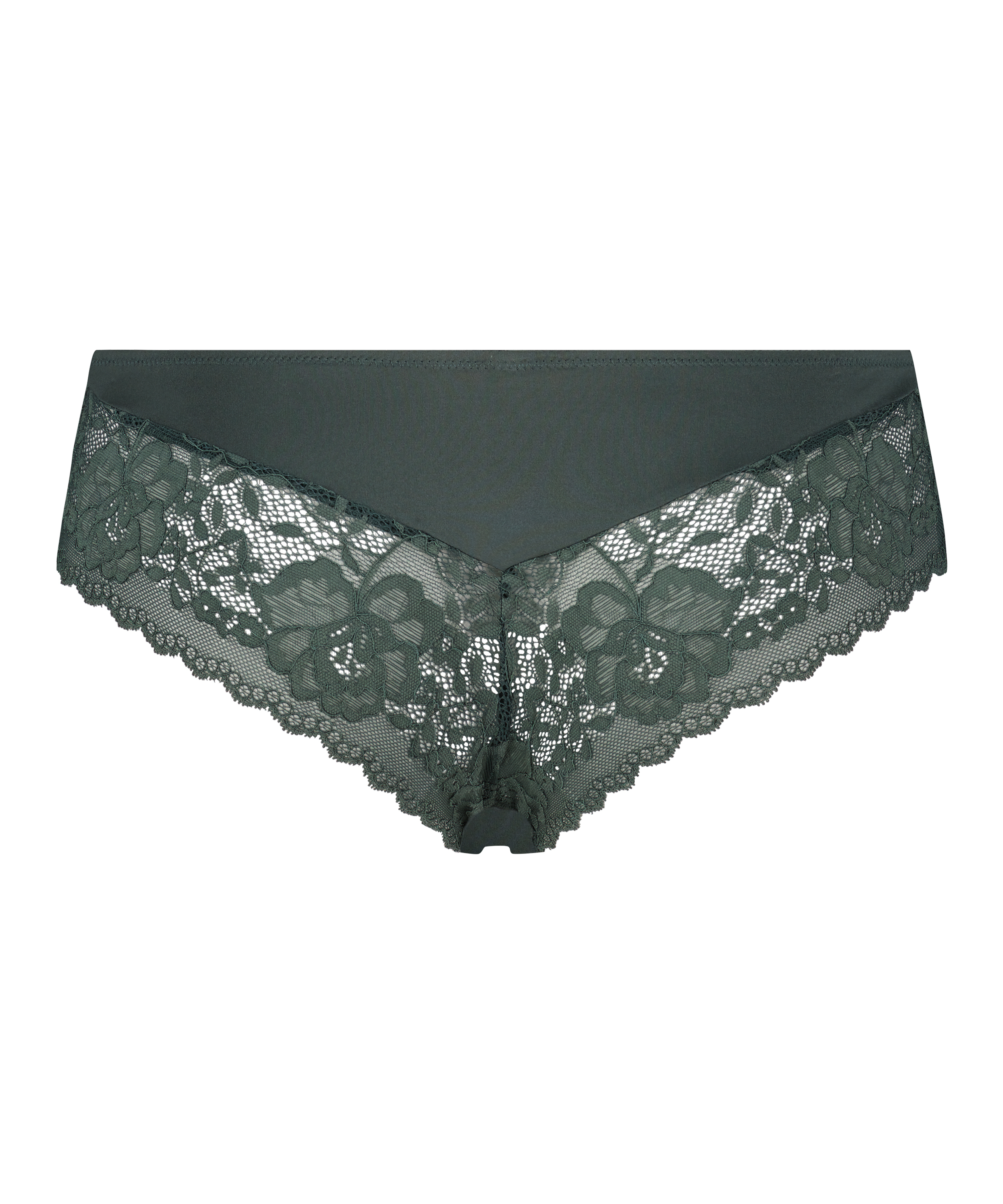 Slip br&eacute;silien Maya, Vert, main