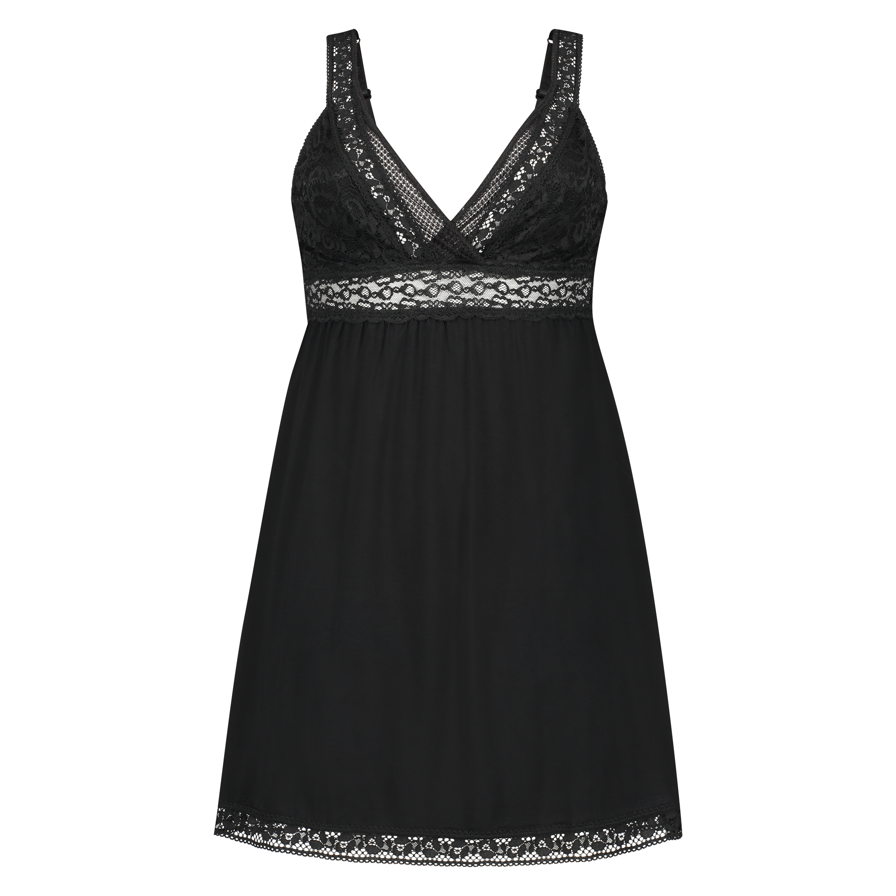 Nuisette Longue Nora En Dentelle Hunkemöller - Viscose écoresponsable, Confortable, Jusqu'aux Chevilles