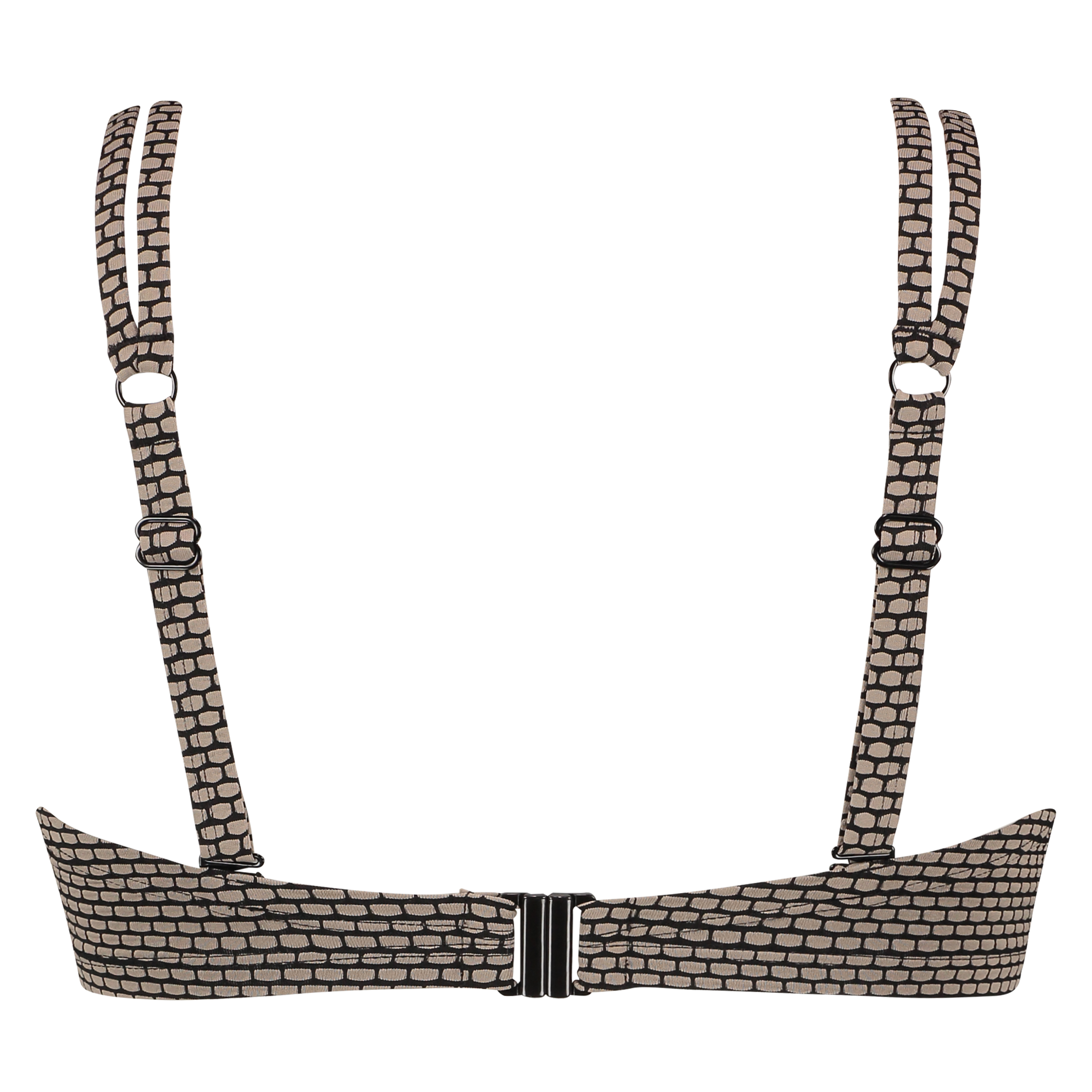 Haut de bikini &agrave; armatures pr&eacute;form&eacute; Fango Taille E +, marron, main