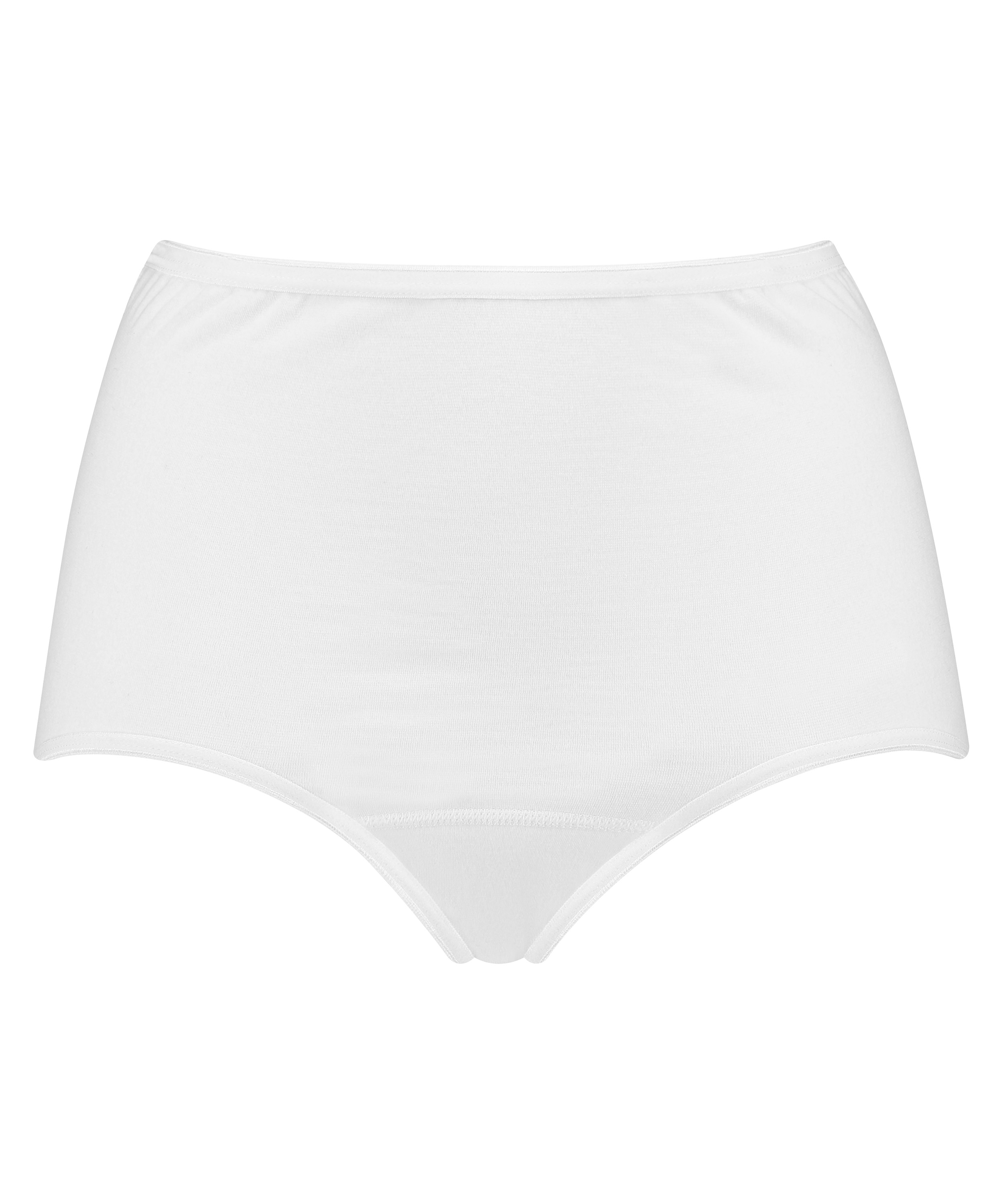 Superslip Maxi coton, Blanc, main